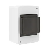 Щит распределительный навесной DKC Frame ЩРН-П пластиковый IP40 140,3х93,8х86,2 мм 4 модуля непрозрачная дверь (F04W0WDDIY) Щит распределительный навесной DKC Frame ЩРН-П пластиковый IP40 140,3х93,8х86,2 мм 4 модуля непрозрачная дверь (F04W0WDDIY)