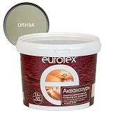 Лак антисептик акриловый Eurotex Аквалазурь олива 2,5 л Лак антисептик акриловый Eurotex Аквалазурь олива 2,5 л