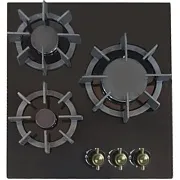 Варочная панель газовая Lauf PG-454BL classic 3 конфорки черная Варочная панель газовая Lauf PG-454BL classic 3 конфорки черная