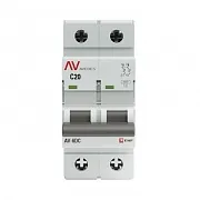 Автоматический выключатель модульный EKF Averes AV-6 DC 2Р 20А тип C 6 кА 230 В (mcb6-DC-2-20C-av) Автоматический выключатель модульный EKF Averes AV-6 DC 2Р 20А тип C 6 кА 230 В (mcb6-DC-2-20C-av)