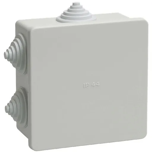 Коробка распределительная 85х85х40 мм IP44 IEK (UKO11-085-085-040-K41-44) Коробка распределительная 85х85х40 мм IP44 IEK (UKO11-085-085-040-K41-44)