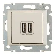 Розетка USB Legrand Valena встраиваемая слоновая кость 2хUSB-A (694372) Розетка USB Legrand Valena встраиваемая слоновая кость 2хUSB-A (694372)