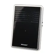 Звонок Rexant RX-30 (73-0015) беспроводной с кнопкой 25 мелодий черный с цифровым кодированием Звонок Rexant RX-30 (73-0015) беспроводной с кнопкой 25 мелодий черный с цифровым кодированием