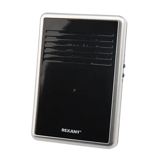 Звонок Rexant RX-30 (73-0015) беспроводной с кнопкой 25 мелодий черный с цифровым кодированием Звонок Rexant RX-30 (73-0015) беспроводной с кнопкой 25 мелодий черный с цифровым кодированием
