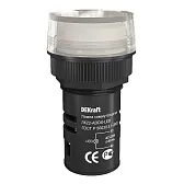 Лампа сигнальная Dekraft ЛK-22 220 В IP54 пластиковая белая (25001DEK) Лампа сигнальная Dekraft ЛK-22 220 В IP54 пластиковая белая (25001DEK)