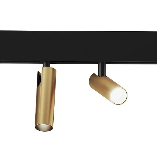 Светодиодный трековый светильник магнитный Elektrostandard Slim Magnetic 4200К 14 Вт черный/латунь (85046/01) Светодиодный трековый светильник магнитный Elektrostandard Slim Magnetic 4200К 14 Вт черный/латунь (85046/01)