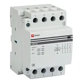 Контактор модульный EKF PROxima КМ 220 В 63 А тип AC 4НО (km-3-63-40) Контактор модульный EKF PROxima КМ 220 В 63 А тип AC 4НО (km-3-63-40)