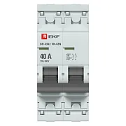 Выключатель нагрузки EKF PROxima ВН-63N 2Р 40А 230 В на DIN-рейку (S63240) Выключатель нагрузки EKF PROxima ВН-63N 2Р 40А 230 В на DIN-рейку (S63240)