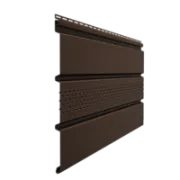 Docke STANDARD Софит с центральной перфорацией (Каштан) Docke STANDARD Софит с центральной перфорацией (Каштан)
