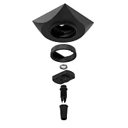 Основание для подвесного светильника Arte Lamp Base пластиковое IP20 черное (A410406) Основание для подвесного светильника Arte Lamp Base пластиковое IP20 черное (A410406)