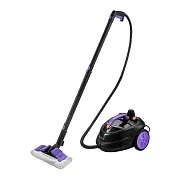 Пароочиститель Kitfort KT-9104-1 черно-фиолетовый Пароочиститель Kitfort KT-9104-1 черно-фиолетовый