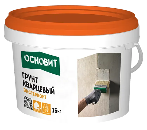 Грунт кварцевый Основит Экстерконт LP54 W 15 кг