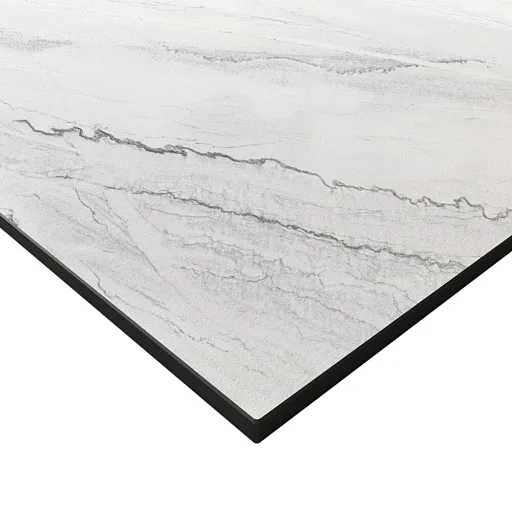 Столешница azurita white 600х500х16 мм компакт-ламинат с плинтусом Slotex Столешница azurita white 600х500х16 мм компакт-ламинат с плинтусом Slotex
