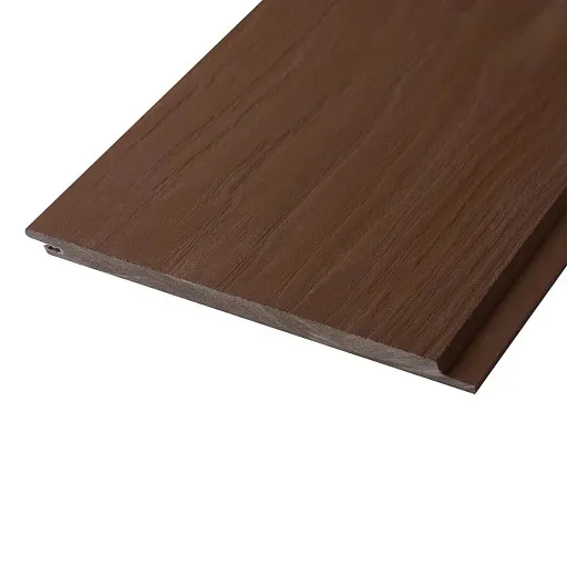 Сайдинг фиброцементный FCSPRO Wood Click 3000х190 мм F21 коричневая глина