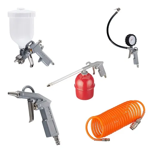Набор пневмоинструмента Pegas Pneumatic 1/4 5 предметов (2801) Набор пневмоинструмента Pegas Pneumatic 1/4 5 предметов (2801)
