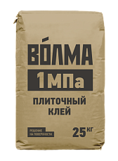 Клей для плитки Волма 1 МПа 25 кг Клей для плитки Волма 1 МПа 25 кг
