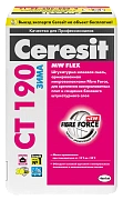 Штукатурно-клеевая смесь Ceresit CT 190 зима 25 кг