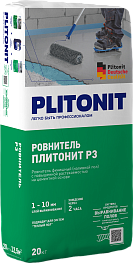 Наливной пол Plitonit P3 финишный самовыравнивающийся 20 кг Наливной пол Plitonit P3 финишный самовыравнивающийся 20 кг