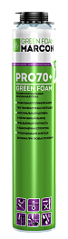 Пена монтажная MARCON PRO 70+ GREEN FOAM профессиональная всесезонная 750 мл Пена монтажная MARCON PRO 70+ GREEN FOAM профессиональная всесезонная 750 мл