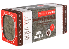 Утеплитель Ursa Terra 50x610x1250 мм 7,63 кв. м Утеплитель Ursa Terra 50x610x1250 мм 7,63 кв. м