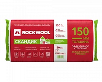 Утеплитель Роквул Лайт Баттс Скандик 150x600x1200 мм (3,6 кв. м) Утеплитель Роквул Лайт Баттс Скандик 150x600x1200 мм (3,6 кв. м)