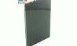 Сотовый поликарбонат ROYALPLAST 6 мм 2-UV премиум серый