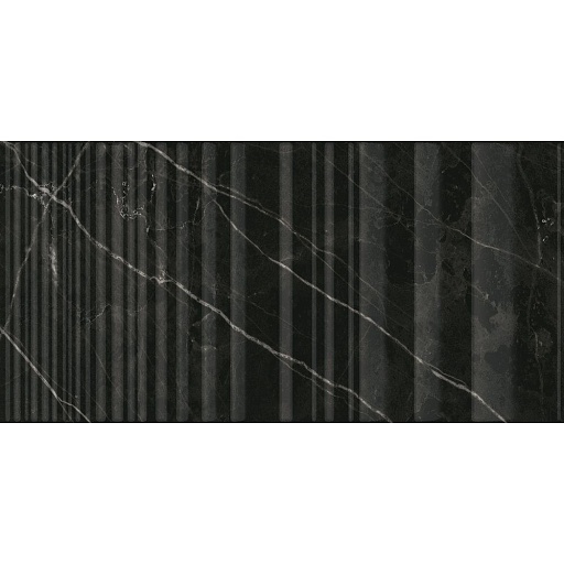 Плитка облицовочная Axima Орлеан черная рельеф 60х30 см (9 шт.=1,62 кв.м)