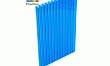 Сотовый поликарбонат ROYALPLAST 8 мм 2-UV премиум синий