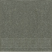 Керамогранит Керамогранит ступень Cersanit Mito Milton темно-серый 298х298х8,5 мм (12 шт.=1,06 кв.м)