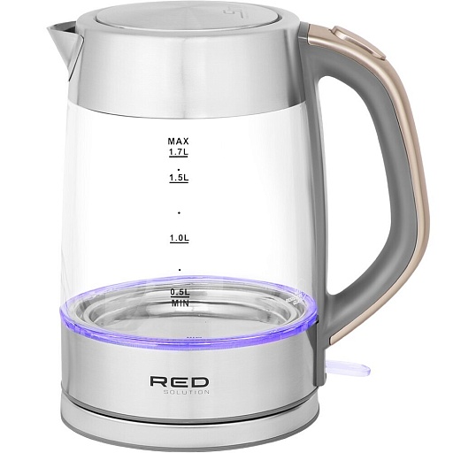 Электрический чайник Red Solution RK-G138 1,7 л хром
